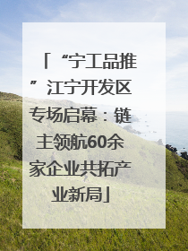 “宁工品推”江宁开发区专场启幕：链主领航60余家企业共拓产业新局