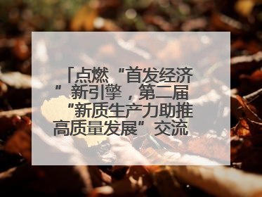 点燃“首发经济”新引擎，第二届“新质生产力助推高质量发展”交流会在成都举行