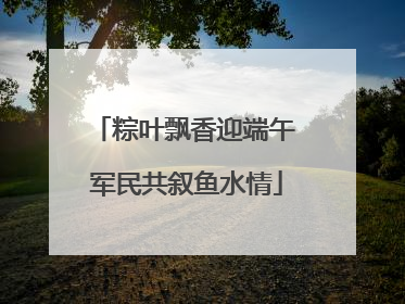 粽叶飘香迎端午 军民共叙鱼水情