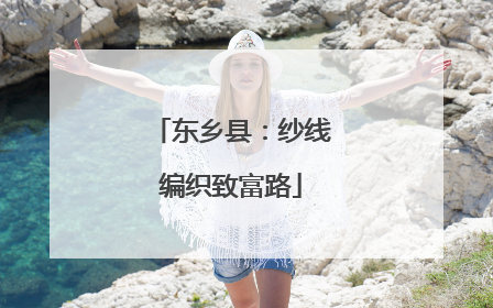 东乡县：纱线编织致富路