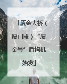厦金大桥（厦门段）“厦金号”盾构机始发