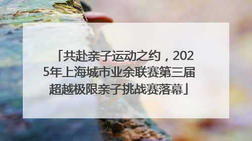 共赴亲子运动之约，2025年上海城市业余联赛第三届超越极限亲子挑战赛落幕