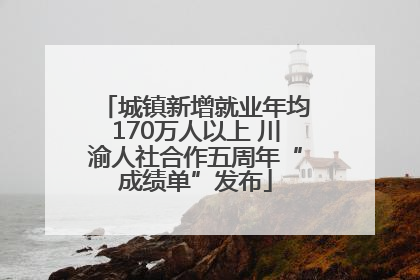 城镇新增就业年均170万人以上 川渝人社合作五周年“成绩单”发布