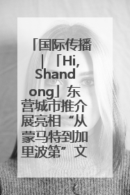 国际传播｜「Hi,Shandong」东营城市推介展亮相“从蒙马特到加里波第”文化节