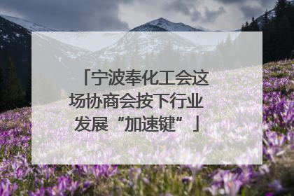 宁波奉化工会这场协商会按下行业发展“加速键”