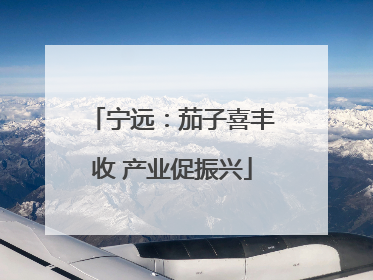 宁远：茄子喜丰收 产业促振兴
