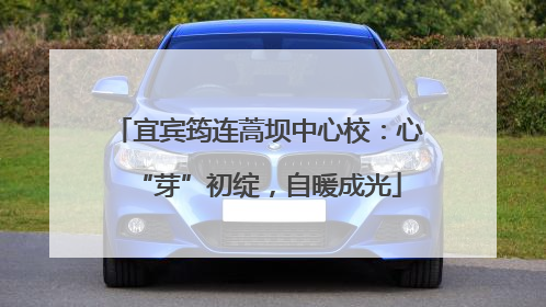 宜宾筠连蒿坝中心校：心“芽”初绽，自暖成光