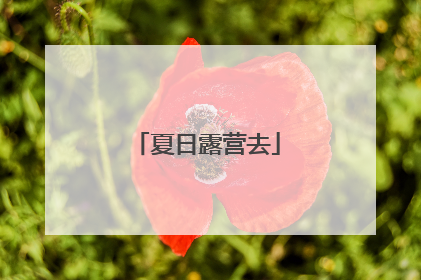 夏日露营去