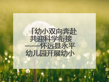 幼小双向奔赴 共迎科学衔接——怀远县永平幼儿园开展幼小衔接专题讲座