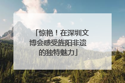 惊艳！在深圳文博会感受旌阳非遗的独特魅力