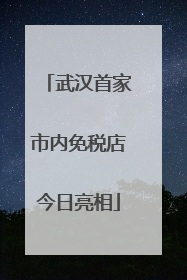 武汉首家市内免税店今日亮相