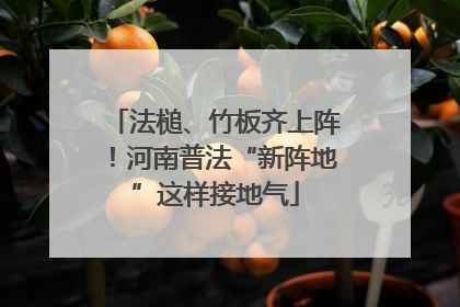 法槌、竹板齐上阵！河南普法“新阵地”这样接地气