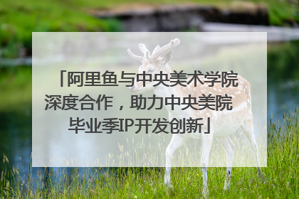 阿里鱼与中央美术学院深度合作，助力中央美院毕业季IP开发创新