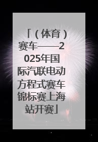 （体育）赛车——2025年国际汽联电动方程式赛车锦标赛上海站开赛