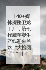 40+媒体探秘卫龙工厂，第七代魔芋爽生产线迎来首次“大检阅”